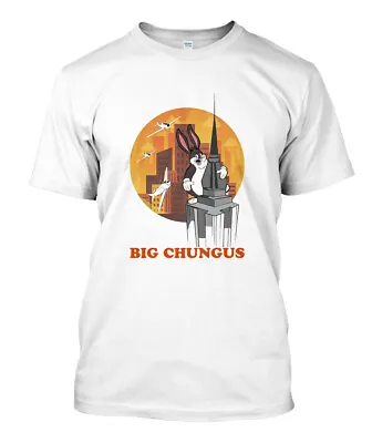 New 6329-Big Chungus WHITE T-Shirt Size S-5XL • $17.99