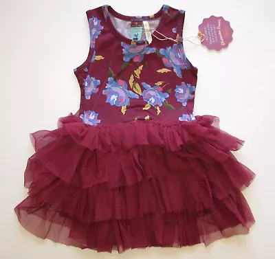 NWT Matilda Jane Girl Boutique Sleeveless Tank Tutu Ruffle Tunic Dress Rosaline  • $39.99