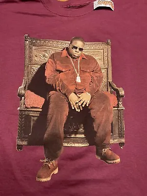 Notorious BIG Shirt Size L Brooklyn Mint Spencers NWT Tupac Takeoff Young Dolph • $28