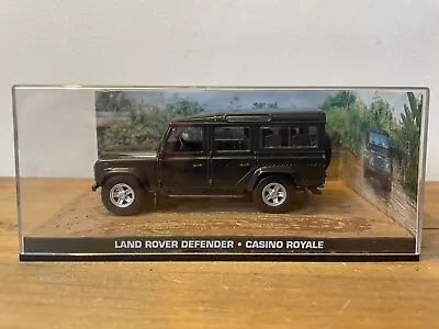 LAND ROVER DEFENDER #85 007 James Bond Collection Model  CASINO ROYALE DieCast • $14.52