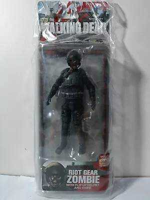 Riot Gear Zombie From The Walking Dead Series 4 McFarlane 5  Action Figure. New • $38