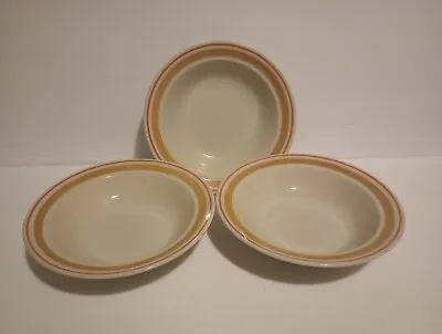 (3) Vintage Newcor Stoneware 6-3/4  Bowls Made In Japan • $9.99