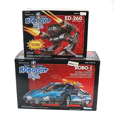 SEALED LOT Robocop Ultra Police ROBO-1  And ED-260 MISB 1988 Kenner MINT • $750