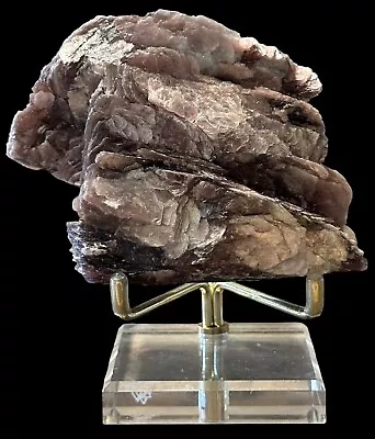 Purple Mica Lepidolite Crystal Specimen Sparkly Large Specimen  • $35