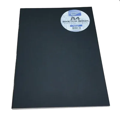 Graduate Sketch Book Staple Bound 40 Pages 165 Gsm White Paper • £8.99