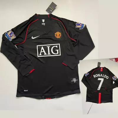 Jersey Soccer Manchester United Ronaldo Camiseta Futbol Playera Size S M L • $54.97