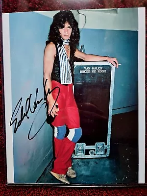 Eddie Van Halen Original Signed  Photo W/coa • $105