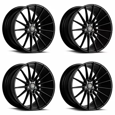 19  Savini Bm16 Black Concave Wheels Rims Fits Infinti G35 Sedan • $1588