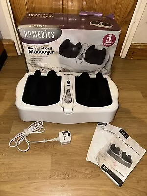 HoMedics FC-100-eu Foot Feet Calf Leg Massager With Remote Working FREEPOST • £58