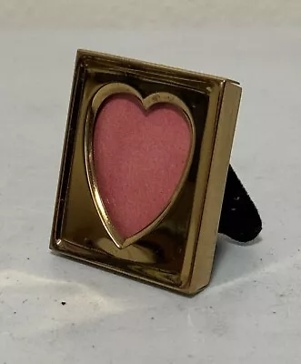 Vtg 1960s Miniature PICTURE FRAME Mod Heart Center 1¾  X 1½  Easel Back • $9.99