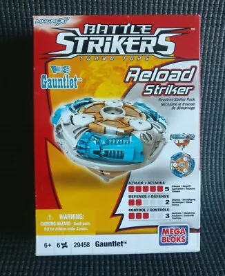 GAUNTLET Reload Striker Battle Strikers Turbo Tops SERIES 1 #29458 RARE NEW • £14.62