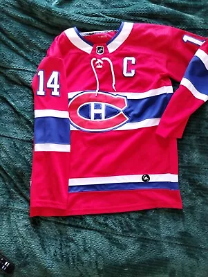 Montreal Canadiens Jersey #14 Nick Suzuki Size 52(L) Color Red  • $45