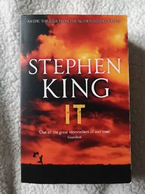 It By Stephen King Paperback Book 2017 Hodder And Stoughton EXCELLENT CONDITION  • £2.19