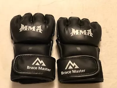 Brace Master MMA Gloves Fighting Grappling Size Small Wrist Wrapping • $24