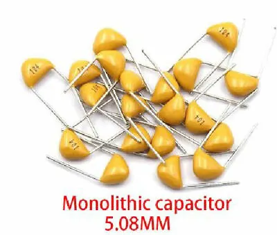 50 Pcs 0.1uF 100nF 50V Multilayer Monolithic Ceramic Capacitors USA Shipping • $7.69