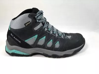 Barely Worn $179 SCARPA Moraine Mid GTX Gore-Tex Hiking Boots US Women's 8 1/2 • £38.56