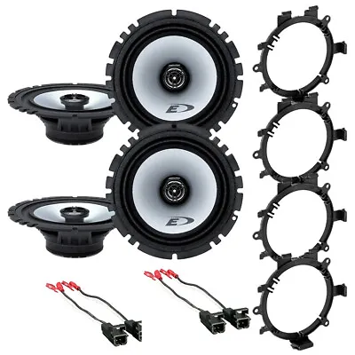 Alpine SXE-1726S 2 Way 6.5  Front & Rear Door Speakers W/Install Kits 1995-up • $99.99