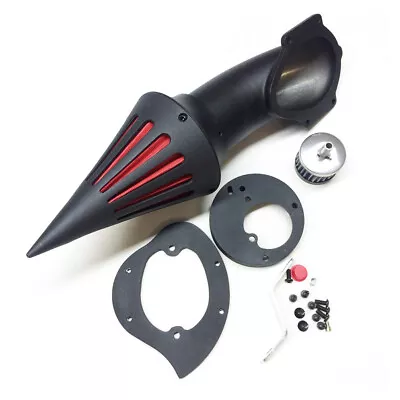 Motorcycle Spike Air Cleaner Intake For Honda Vtx1300 Vtx 1300 1986-2012 Black • $14.98