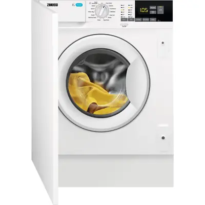 Zanussi ZW84PCBI Integrated 8kg Washing Machine With 1400 Rpm - White - A120942 • £399.99