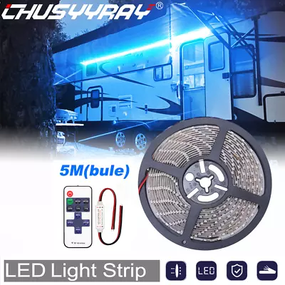 Pontoon Led Strip Lights 12v 5m/16.4ft Waterproof Marine Led Light Boat Interior • $19.98