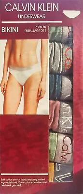 CK Calvin Klein WOMEN UNDERWEAR SIZE M UK 10-12 SET Of 6. Multi Colours • £19.99