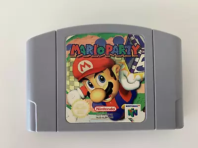 Nintendo 64 (N64) - Mario Party - Game Cartridge - Tested Working - PAL • $82