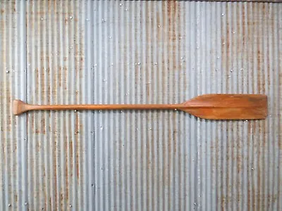 $49.99 • Buy 58+1/2 Inch Vintage Wood Oar Canoe Paddle Kayak Row Boat Tiki Hut Bar -(OAR147C)