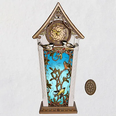 Hallmark 2020 The Beauty Of Birds Musical Clock With Light Sound Motion - NEW • $59.99