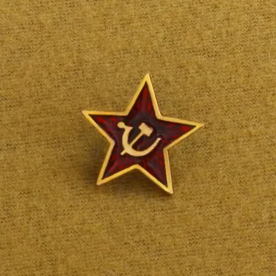 £2.99 • Buy Soviet Union Russia Red Star Hammer Sickle Communist WW2 Pin Badge 