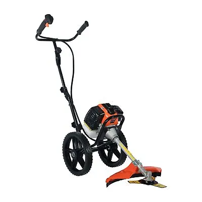 View Details 52cc Petrol Garden Brush Cutter / Wheeled Trimmer • 120.44£