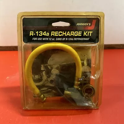 Johnsen's R-134a Recharge Kit No. 8323 Use With 12oz Cans • $12.99