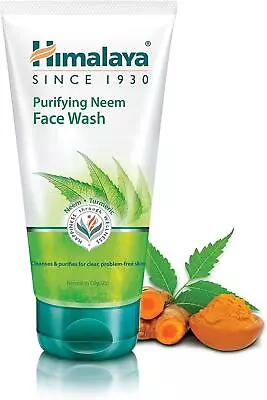 £6.99 • Buy HIMALAYA HERBALS Purifying Neem Face Wash Gel Deeply Cleans Pores And Acne 150g