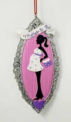  Mother To Be  Baby Shower Resin Ornament 4  (bx18) • $3.99