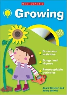 Growing With CD Rom (Themes For Early Ye... By Morris Jenny Mixed Media Product • £3.49