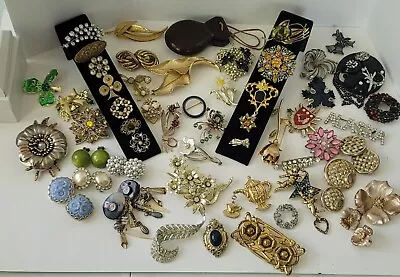 Estate Find Antique To Vintage Mixed Jewelry Lot • $24.50