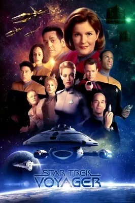 Star Trek Voyager Movie Poster Wall Art Home Decor - No Frame  24''x36'' • $19.99