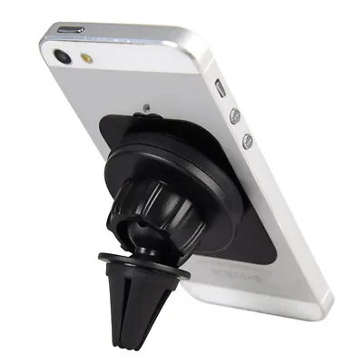 Universal Air Vent Magnetic Car Mount Holder For Any Smart Cell Phone (BLACK) • $8.60
