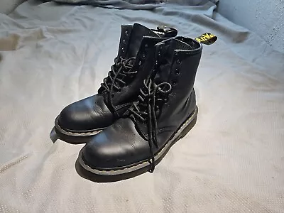 Dr  Martens Boots Mens Size 11 Black Air Wair Slip Resistant Round Toe Work • $89.85