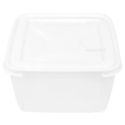 15 Litre White Plastic Birthday Cake Storage Box Food Holder Caddy Container • £14