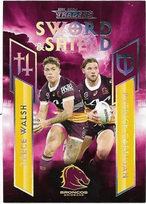 2024 NRL Traders Titanium Sword And Shield Teams SST #17 Choose Your Cards. • $15