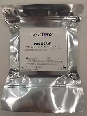 $39.99 • Buy *25-Sheets* Keystone Pro-Form Vacuum Forming Splint Material 0.8mm 9615020