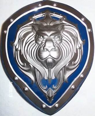 Legendary Warcraft Alliance Stormwind Lion Cosplay Shield Backpack Think Geek • $39.99