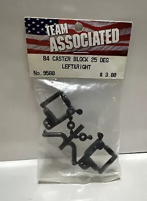 Vintage RC Team Associated B4 Caster Block 25 Deg Left&right 9580 NEW • $17.07