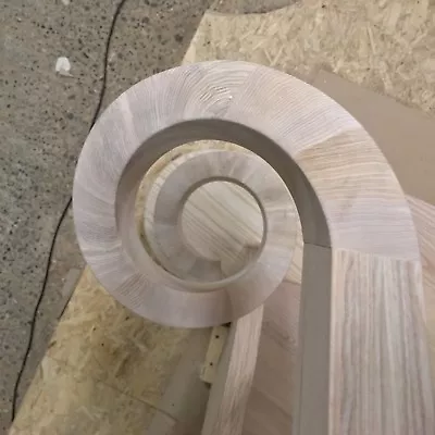 £15950 • Buy Ash Or Oak Helical ,curved Custom Made Staircase 