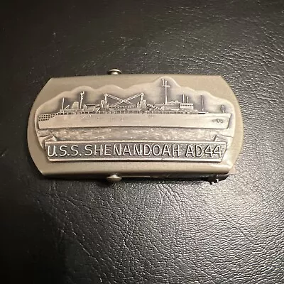 USS Shenandoah Destroyer Tender MEMORIAL~AD44 BELT BUCKLE~Navy Military • $14