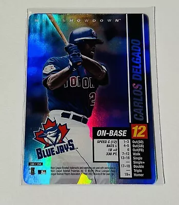 2002 MLB Showdown - Carlos Delgado FOIL HOLO (Nice Condition) Blue Jays  • $4.29