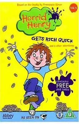 Horrid Henry - Gets Rich Quick DVD Children (2008) Horrid Henry Amazing Value • £1.94