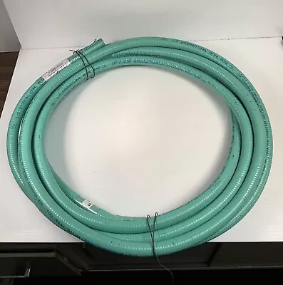 1/2” X 30ft . GREEN Liquid-Tite Flexible Metal Steel PVC Conduit Sealtite • $25