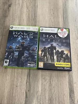 XBox 360 Games Halo Reach And Halo Wars Pal • £10