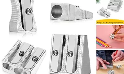  6 Pcs Metal Manual Pencil Sharpeners Aluminum Alloy Handheld Pencil Sharpener  • $9.38